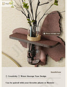 Dlight Decor Vase Plant Wall Lamp for Entry Spaces Wall Art