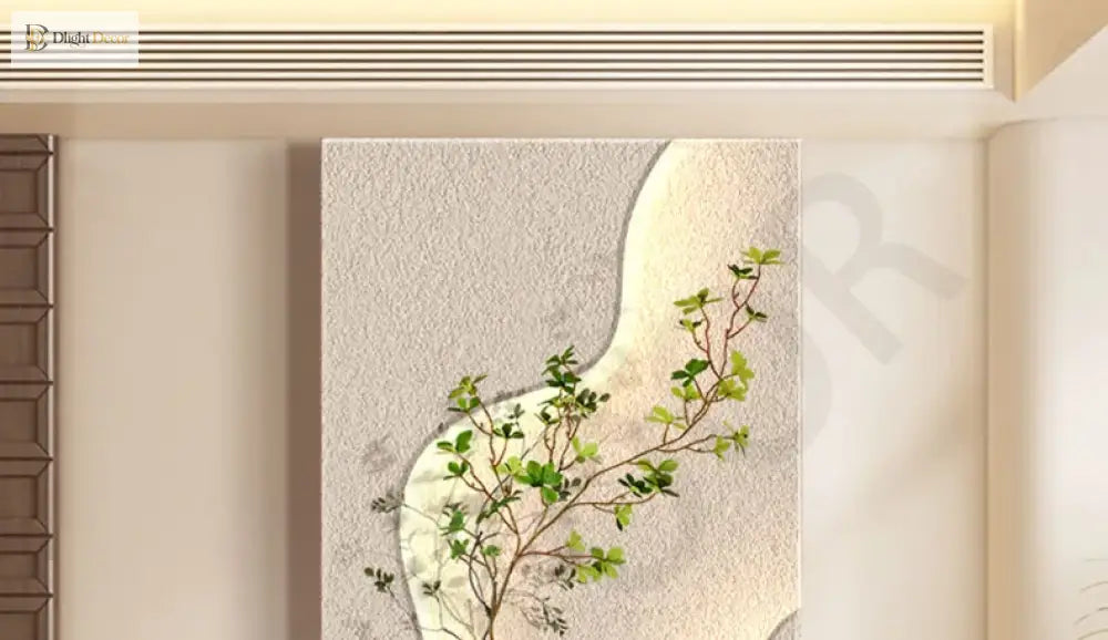 Dlight Decor Vase Plant Wall Lamp for Entry Spaces Wall Art
