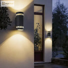 Versatile Outdoor Al Waterproof Wall Lamp - Illuminate Your Garden Courtyard And More With 6W Led