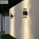 Versatile Outdoor Al Waterproof Wall Lamp - Illuminate Your Garden Courtyard And More With 6W Led
