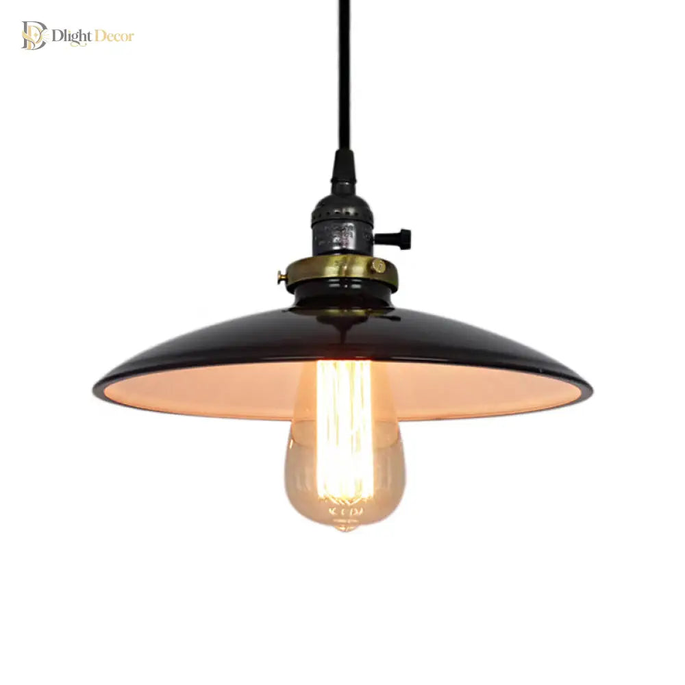 Victoria Industrial Pendant: Vintage Charm In Multiple Colors