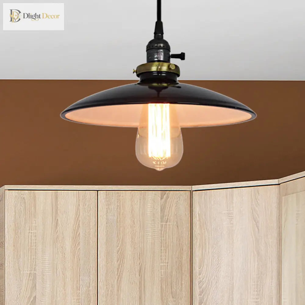 Victoria Industrial Pendant: Vintage Charm In Multiple Colors