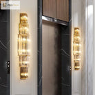Victoria - Large Crystal Wall Light For Living Room Hall Bedroom Loft Indoor Home Hotel Villa