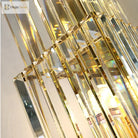 Victoria - Large Crystal Wall Light For Living Room Hall Bedroom Loft Indoor Home Hotel Villa