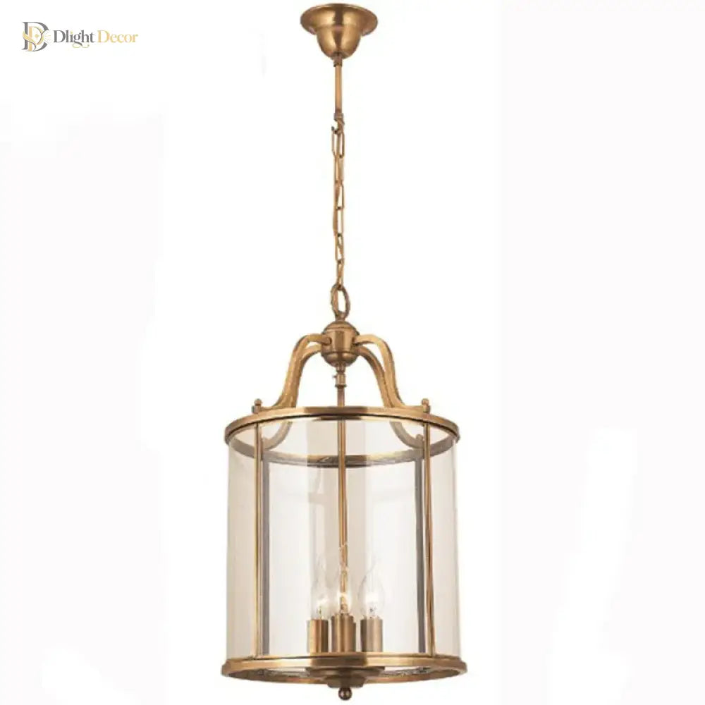 Vintage Copper Birdcage Chandelier shown as statement pendant lighting