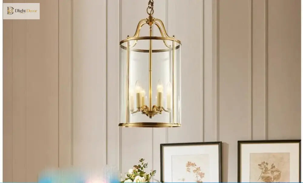 Vintage birdcage chandelier finish and shade option
