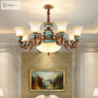 European chandelier for bedroom dining room and hotel interiors