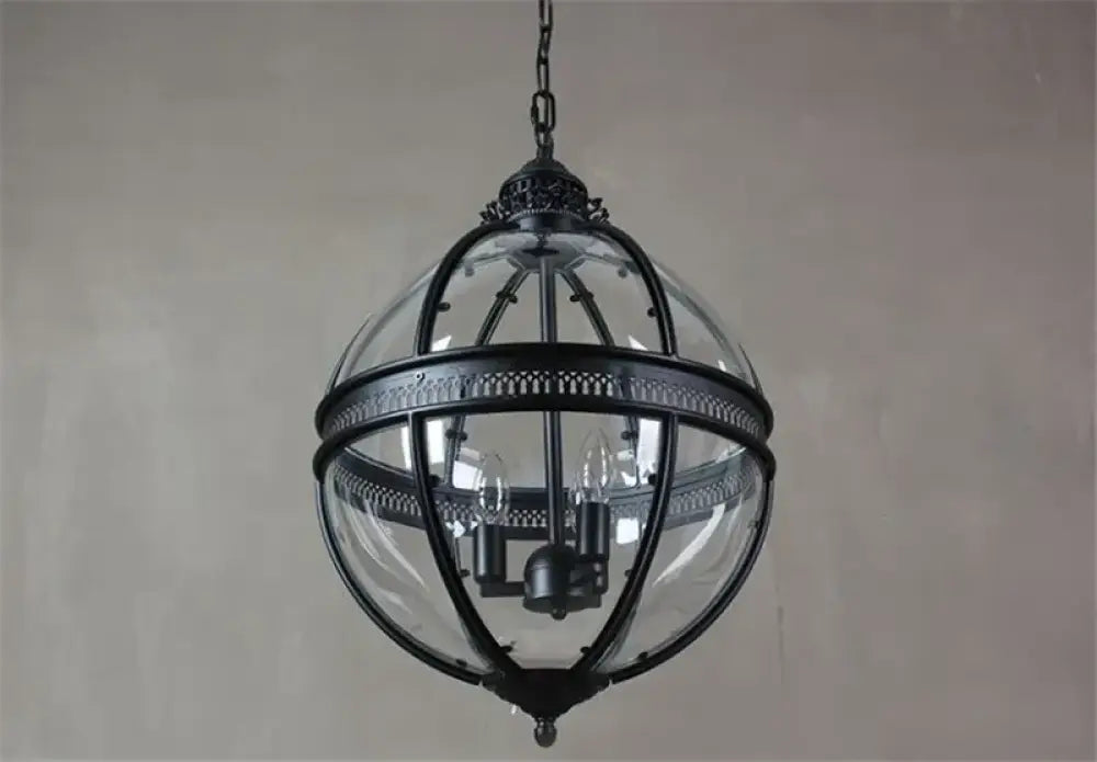 Vintage Globe Pendant Light – product view 6