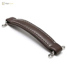 Vintage Leather Furniture Handle – Soft Suitcase-Style Drawer Pulls for Cabinets and Chests Handles