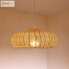 Vintage Handmade Rattan Pendant Light - Creative Lighting For Dining Rooms Cafes Restaurants And