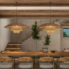 Retro Wabi - Sabi Rattan Pendant Light - Vintage Country Charm For Living Rooms Bedrooms Dining