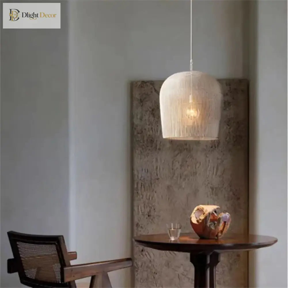 Wabi Sabi Rattan Pendant Light - Handcrafted Elegance For Your Dining Room Bedroom Or Bar Area