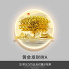 Dlight Decor Wealth Landscape Wall Lamp Mural O / 72X60 / Warm light Wall Art