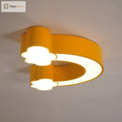 Whimsical Rainbow Led Ceiling Light For Kids