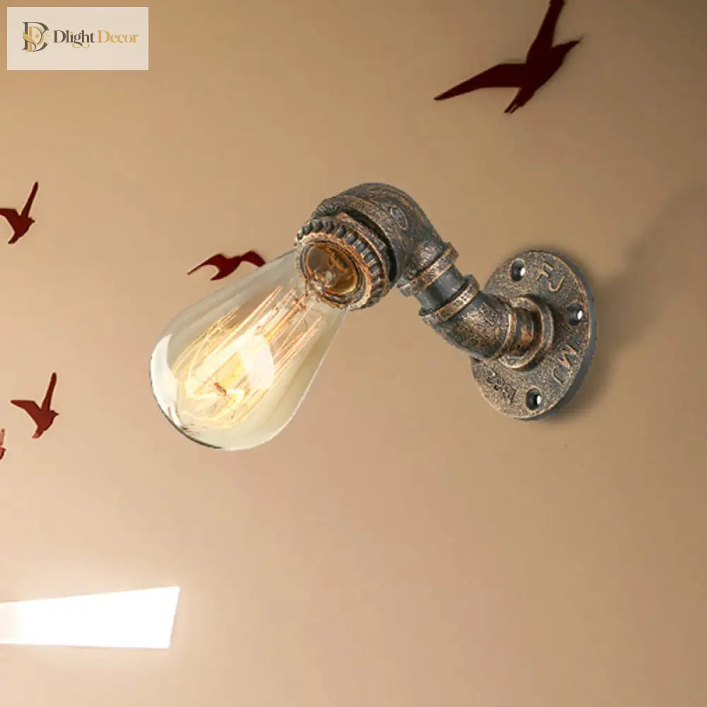 William’s Industrial Wall Sconce - Rustic Charm For Any Space