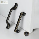 Zinc Alloy Solid Cabinet Door Handles – Modern Minimalist Knobs for Wardrobe and Kitchen Furniture Handles