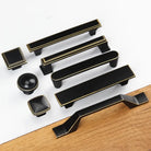 Zinc Alloy Solid Cabinet Door Handles – Modern Minimalist Knobs for Wardrobe and Kitchen Furniture Handles