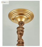 Zoe’s K9 Crystal Modern Glass Chandelier - Copper Luxury Hanging Lamp Chandelier